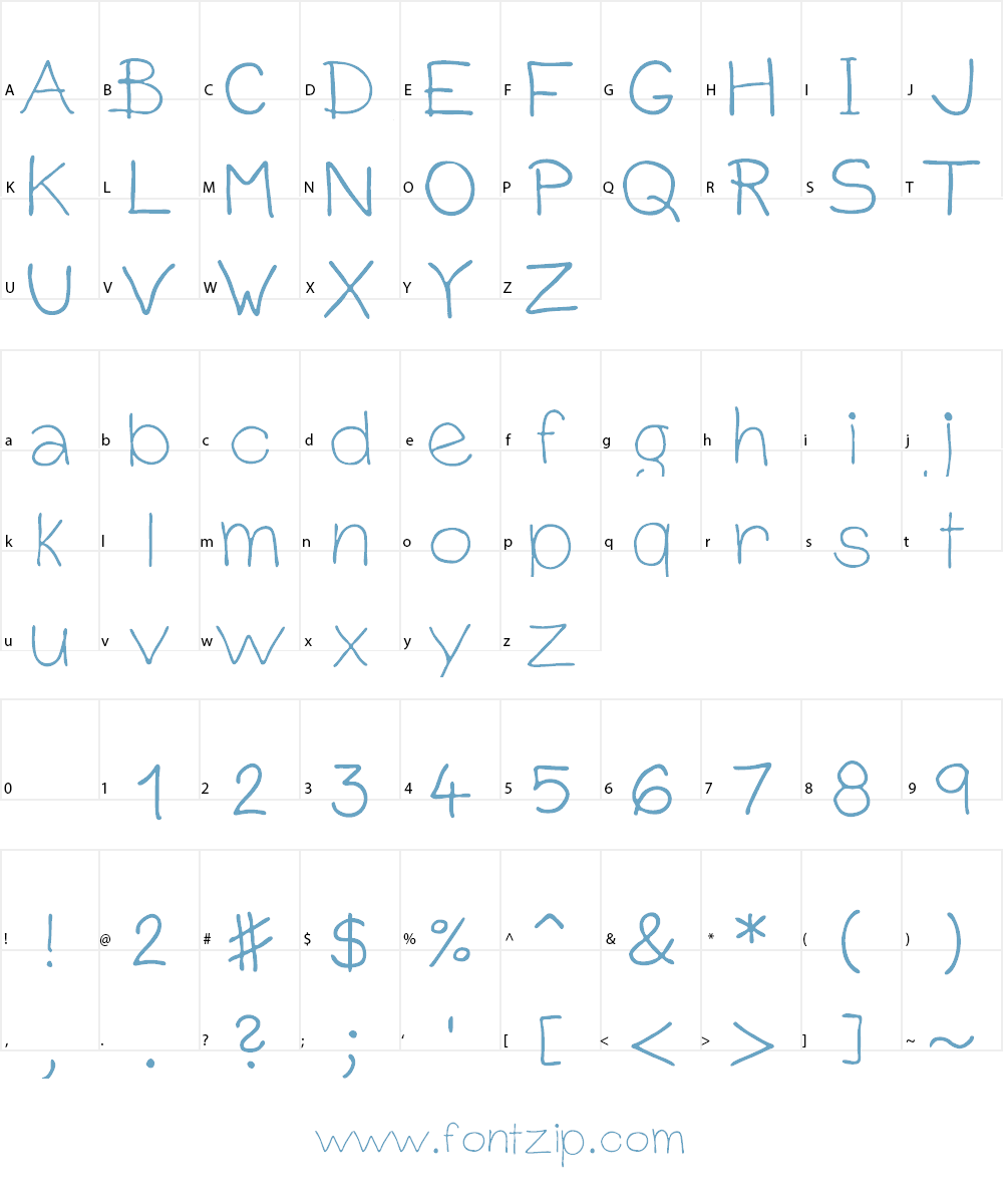 Simply Font Font Character